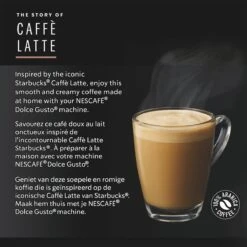 Starbucks By Dolce Gusto Caffè Latte Capsules - 36 Koffiecups -Koffiedrank Winkel 1200x1200 632