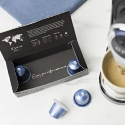 Aroma Club - Nespresso Compatible Capsules (120 St.) - No. 5 Decaf John - Intensiteit 3/5 - Decaf - 100% Aluminium Koffiecups -Koffiedrank Winkel 1200x1200 638