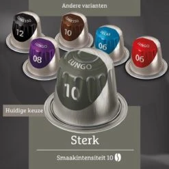 Douwe Egberts Lungo Sterk (10) - 10 X 20 Koffiecups -Koffiedrank Winkel 1200x1200 656