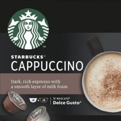Starbucks By Dolce Gusto Cappuccino Capsules - 36 Koffiecups -Koffiedrank Winkel 1200x1200 698