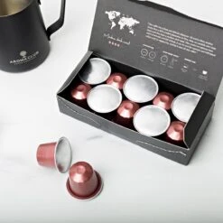 Aroma Club - Nespresso Compatible Capsules (120 St.) - No. 4 Fair Frank - Intensiteit 4/5 - Espresso - 100% Aluminium Koffiecups -Koffiedrank Winkel 1200x1200 718