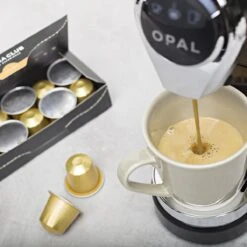 Aroma Club - Nespresso Compatible Capsules (120 St.) - No. 2 Smooth James - Intensiteit 3/5 - Espresso & Lungo - 100% Aluminium Koffiecups -Koffiedrank Winkel 1200x1200 725