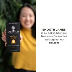 Aroma Club - Koffiebonen 1KG - No. 2 Smooth James - Koffie Intensiteit 3/5 - Espresso & Lungo -Koffiedrank Winkel 1200x1200 807
