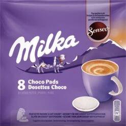 Senseo Milka Pads - 4 X 8 Pads - Warme Chocolademelk -Koffiedrank Winkel 1200x1200 889