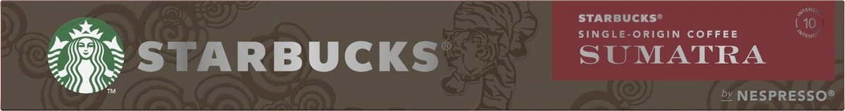 Starbucks By Nespresso Sumatra Espresso Dark Roast Capsules - 120 Koffiecups 2 Starbucks By Nespresso Sumatra Espresso Dark Roast Capsules - 120 Koffiecups - Afbeelding 2