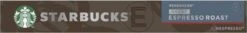 Starbucks By Nespresso Espresso Decafé Capsules - 120 Koffiecups 11 Starbucks By Nespresso Espresso Decafé Capsules - 120 Koffiecups -Koffiedrank Winkel 1200x159
