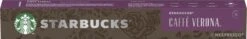 Starbucks By Nespresso Caffe Verona Dark Roast Capsules - 120 Koffiecups -Koffiedrank Winkel 1200x191
