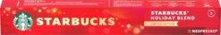 Starbucks By Nespresso Capsules Holiday Blend - 12 Doosjes à 10 Koffiecups -Koffiedrank Winkel 1200x196