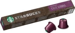 Starbucks By Nespresso Caffe Verona Dark Roast Capsules - 120 Koffiecups -Koffiedrank Winkel 1200x540