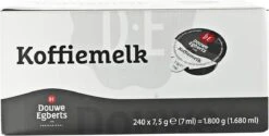 Douwe Egberts Koffiemelk Cups - 240 X 7,5 Gram -Koffiedrank Winkel 1200x608 1