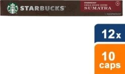 Starbucks By Nespresso Sumatra Espresso Dark Roast Capsules - 120 Koffiecups 10 Starbucks By Nespresso Sumatra Espresso Dark Roast Capsules - 120 Koffiecups -Koffiedrank Winkel 1200x714