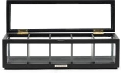 Riviera Maison Theedoos - Urban Loft Tea Box - Zwart -Koffiedrank Winkel 1200x726