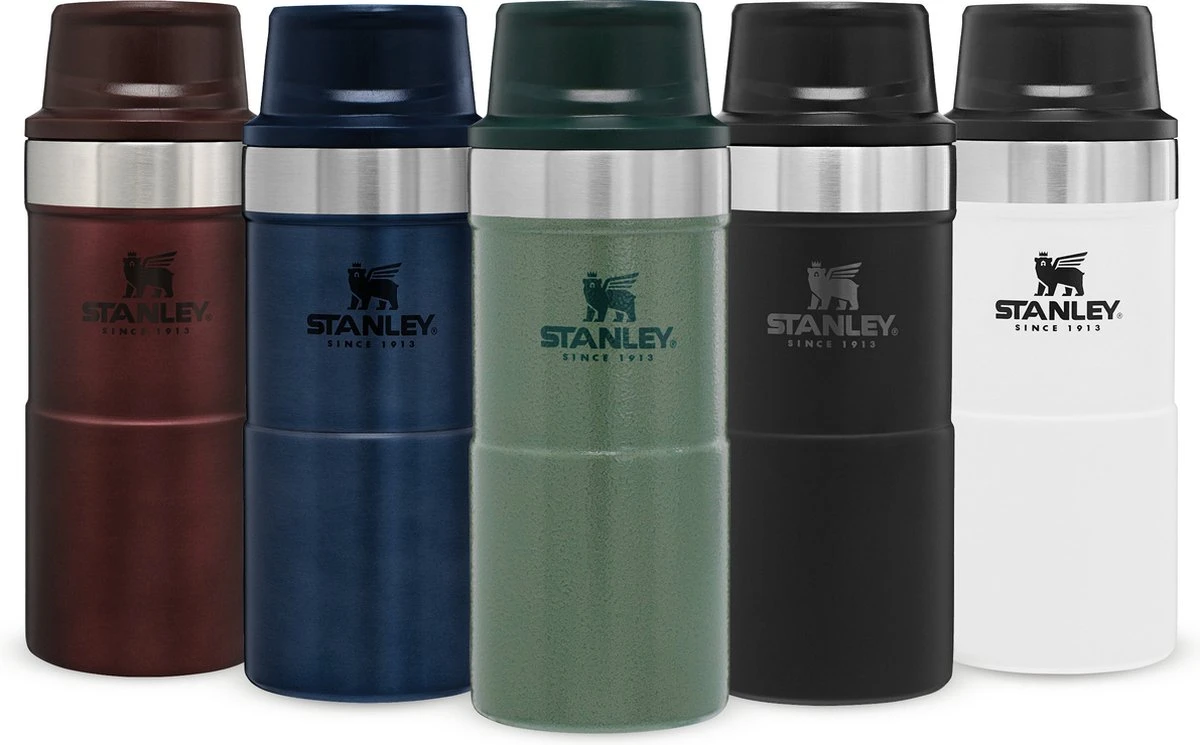 Stanley Trigger-Action Travel Mug 0.35L - Thermosfles - Hammertone Green 11 Stanley Trigger-Action Travel Mug 0.35L - Thermosfles - Hammertone Green - Afbeelding 11