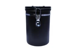 KoffieCanners Koffie Bewaarbus Luchtdicht Met CO2 Uitlaat Voor 600 Gram - Koffieblik Matzwart -Koffiedrank Winkel 1200x796 9