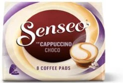 Senseo Cappuccino Choco Koffiepads - 2/9 Intensiteit - 4 X 8 Pads -Koffiedrank Winkel 1200x808 2