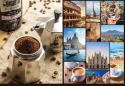 Bialetti Perfetto Moka Gemalen Koffie Proefpakket - 4 X 250 Gram - Classico, Intenso, Delicato En Nocciola -Koffiedrank Winkel 1200x826 5