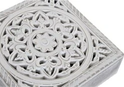 MDF Houten Theedoos/theekist Mandala Wit 9 Vakken 23 X 23 X 7 Cm - Theezakjes Bewaardozen -Koffiedrank Winkel 1200x834 1