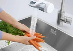 BRITA On Tap Faucet Filtration System - Uitstekend Smakend Gefilterd Water - Inclusief 1 BRITA ON TAP Kraanfilter - 600 Liter Water Gefilterd Per Patroon - Witte Kleur -Koffiedrank Winkel 1200x839 1