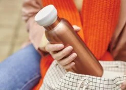 Mepal – Isoleerfles Ellipse 500 Ml – Houdt Je Drankje 12 Uur Warm En 24 Uur Koud – Rose Gold – Geschikt Voor Bruiswater – Thermosfles – Lekdicht -Koffiedrank Winkel 1200x853 1