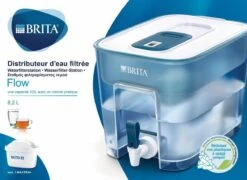 BRITA - Waterfilterkan Flow Cool - Blauw - 8,2L -Koffiedrank Winkel 1200x876