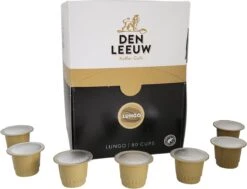 Voordeelpakket: Den Leeuw Lungo (80 Koffiecups) - Roast Koffiecups - Echte Hollandsche Koffie Van Den Leeuw In Nespresso Cups - Nespresso Compatibele Koffie Cups -Koffiedrank Winkel 1200x916 1