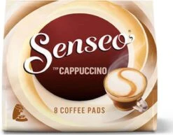 Senseo Cappuccino Koffiepads - 2/9 Intensiteit - 10 X 8 Pads -Koffiedrank Winkel 1200x937 1