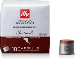 Illy Capsules Iperespresso Arabica Selection Guatemala 6 X 18 Stuks -Koffiedrank Winkel 1200x956