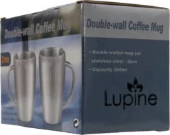 Lupine Beker RVS Dubbelwandig 200ml Lang Warm Set Van 2 Kopjes Mooie Set Bekers Van Roestvrij Staal -Koffiedrank Winkel 1200x959 1