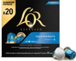 L'OR Espresso Decaffeinato (6) - 10 X 20 Koffiecups -Koffiedrank Winkel 1200x968 2