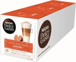 Nescafé Dolce Gusto Caramel Macchiato Capsules - 48 Koffiecups 12 Nescafé Dolce Gusto Caramel Macchiato Capsules - 48 Koffiecups -Koffiedrank Winkel 1200x970 4