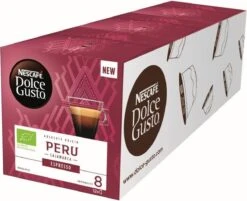 Nescafé Dolce Gusto Espresso Peru Capsules - 36 Koffiecups - GB-ORG-05 -Koffiedrank Winkel 1200x975 3
