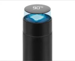 YUNICS® Thermoskan - Met Smart Temperatuur Display - Thermos - Thermosfles - Thermosbeker - Thermofles - Isoleerfles - Travel Mug - RVS - Zwart -Koffiedrank Winkel 1200x977 3