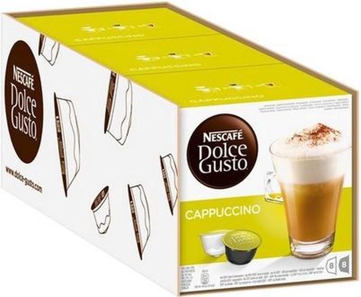NESCAFÉ® Dolce Gusto® Cappuccino - Multipak 10 X 8+8 Capsules 1 NESCAFÉ® Dolce Gusto® Cappuccino - Multipak 10 X 8+8 Capsules