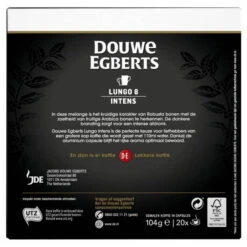 Douwe Egberts Lungo Intens Koffiecups Voordeelpak 20 Stuks -Koffiedrank Winkel 1876271 1cf58d1d