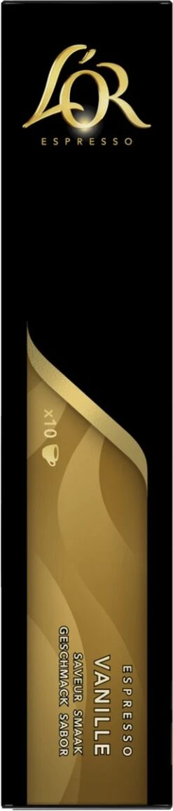 L'OR Espresso Vanille Koffiecups - 10 X 10 Capsules -Koffiedrank Winkel 257x1200 2