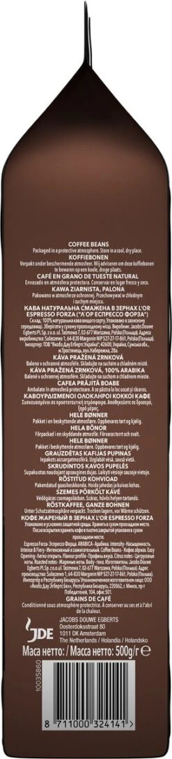 L'OR Espresso Forza Koffiebonen (9) - 4 X 500 Gram -Koffiedrank Winkel 273x1200 1