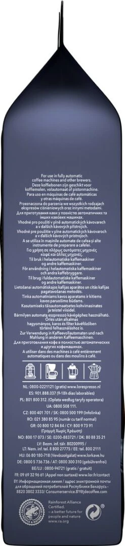 L'OR Espresso Fortissimo Koffiebonen (10) - 4 X 500 Gram -Koffiedrank Winkel 276x1200