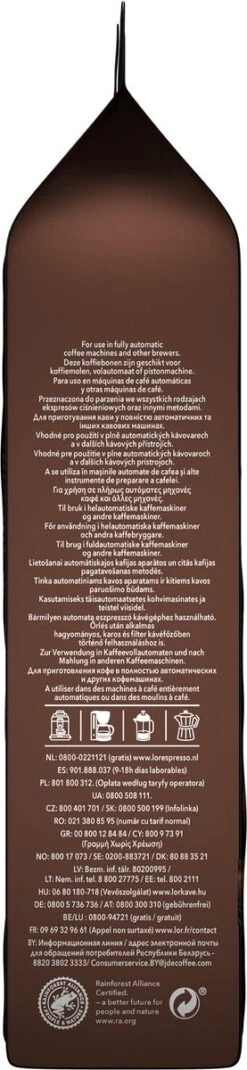 L'OR Espresso Forza Koffiebonen (9) - 4 X 500 Gram -Koffiedrank Winkel 277x1200 1