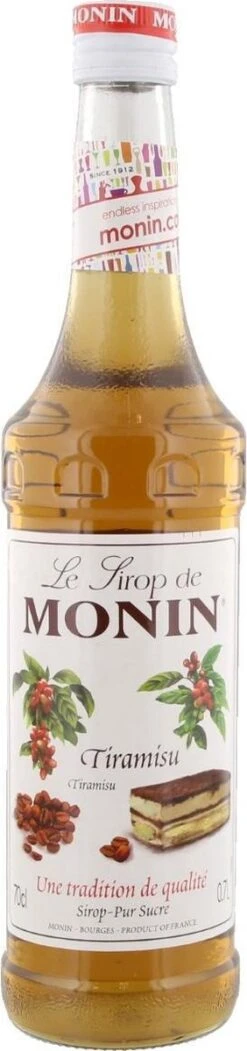 Monin Koffiesiroop Tiramisu - 70 Cl