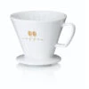 Koffiefilterhouder S, Porselein, Wit - Kela Excelsa