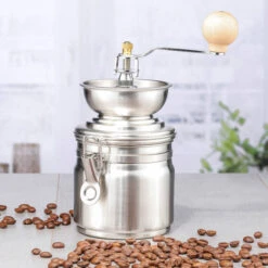 Decopatent® Handmatige Koffiemolen - Koffie Bonenmaler Met Verstelbare -Koffiedrank Winkel 3525762 99fa9d1b