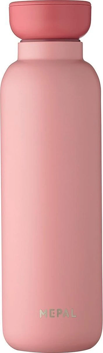 Mepal – Isoleerfles Ellipse 500 Ml – Houdt Je Drankje 12 Uur Warm En 24 Uur Koud – Nordic Pink – Geschikt Voor Bruiswater – Thermosfles – Lekdicht 1 Mepal – Isoleerfles Ellipse 500 Ml – Houdt Je Drankje 12 Uur Warm En 24 Uur Koud – Nordic Pink – Geschikt Voor Bruiswater – Thermosfles – Lekdicht