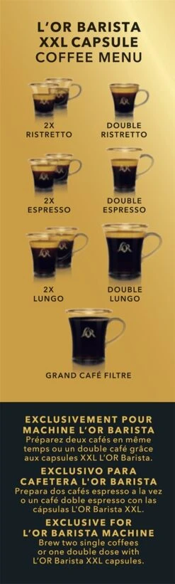L'OR BARISTA XXL Forza (9) - 5 X 10 Koffiecups -Koffiedrank Winkel 361x1200 12