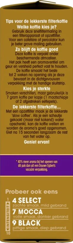 Douwe Egberts Excellent - Filterkoffie - 12 X 250 Gram -Koffiedrank Winkel 362x1200 4