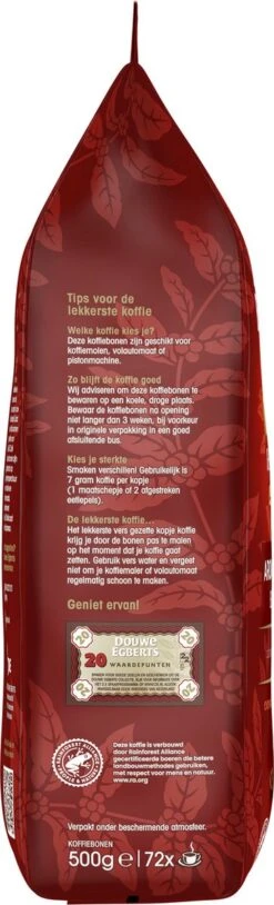 Douwe Egberts Aroma Rood Koffiebonen - 6 X 500 Gram -Koffiedrank Winkel 364x1200 13