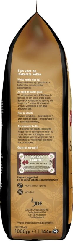 Douwe Egberts Excellent Gold Koffiebonen - 5/9 Intensiteit - 4 X 1kg -Koffiedrank Winkel 364x1200 6