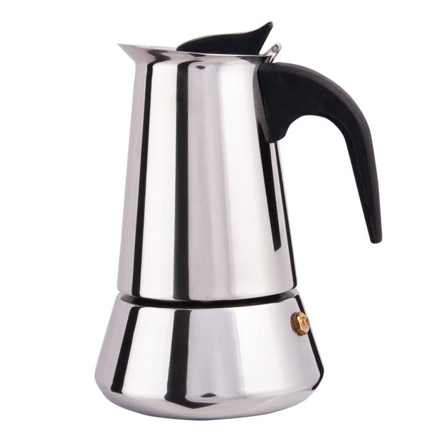 BiggCoffee Jun-6 Percolator - RVS - 6 Kopjes - Inductie Geschikt 1 BiggCoffee Jun-6 Percolator - RVS - 6 Kopjes - Inductie Geschikt