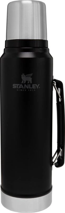 Stanley The Legendary Classic Bottle 1,00L - Thermosfles - Matte Black -Koffiedrank Winkel 366x1200 1
