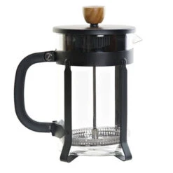 Cafetiere French Press Koffiezetter Zwart Met Inox 800 Ml - Cafetiere