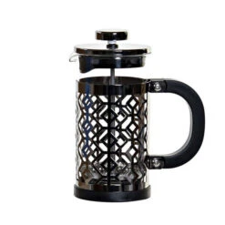 Cafetiere French Press Koffiezetter Zwart Kunststof 350 Ml - Cafetiere